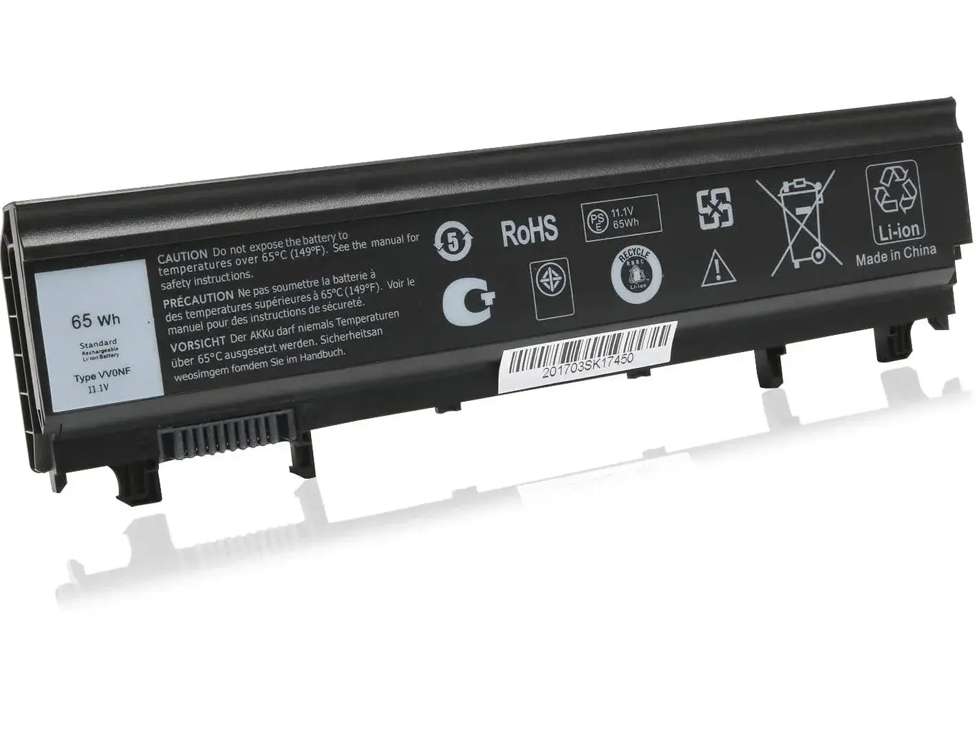11.1V 65wh Compatible Battery For VV0NF Dell Latitude 15 E5440 E5540 Series VJXMC N5YH9 0K8HC 7W6K0 FT6D9 F49WX NVWGM - eBuy UAE